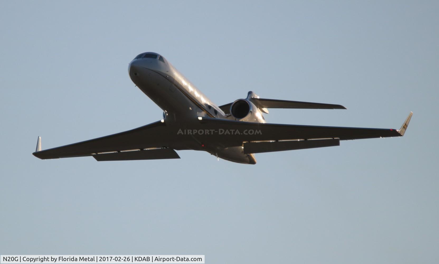 N20G, Gulfstream Aerospace GIV-X (G450) C/N 4212, DAB 2017