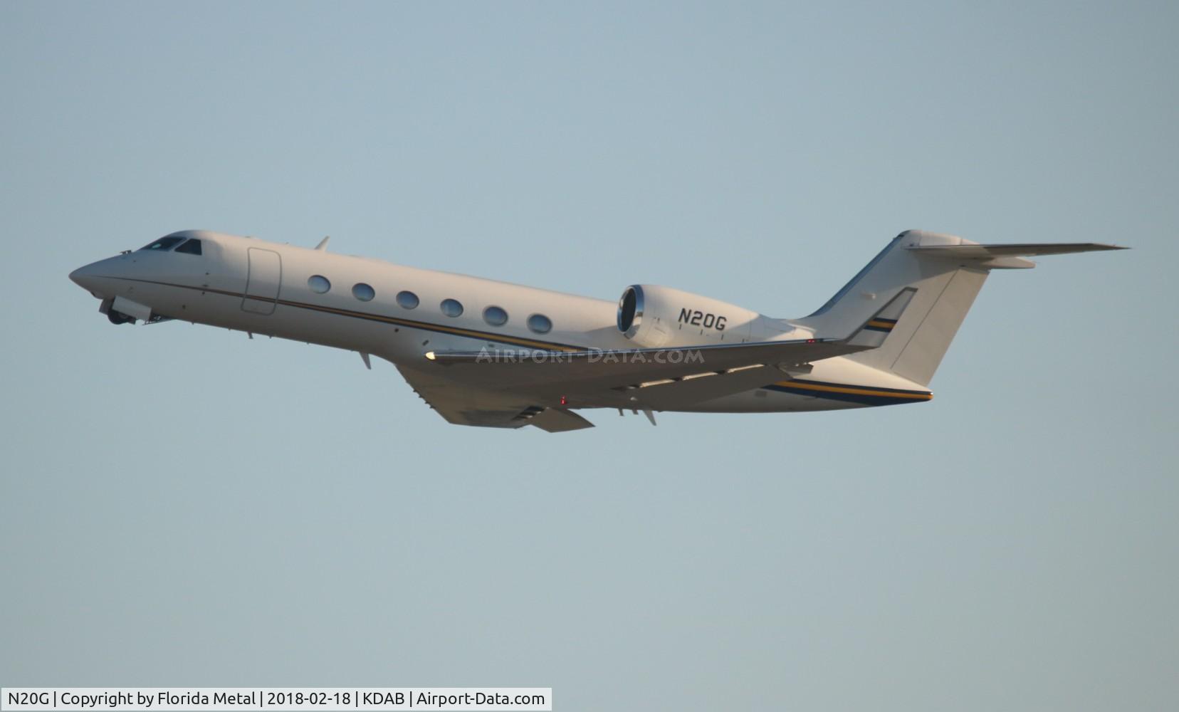 N20G, Gulfstream Aerospace GIV-X (G450) C/N 4212, DAB 2018