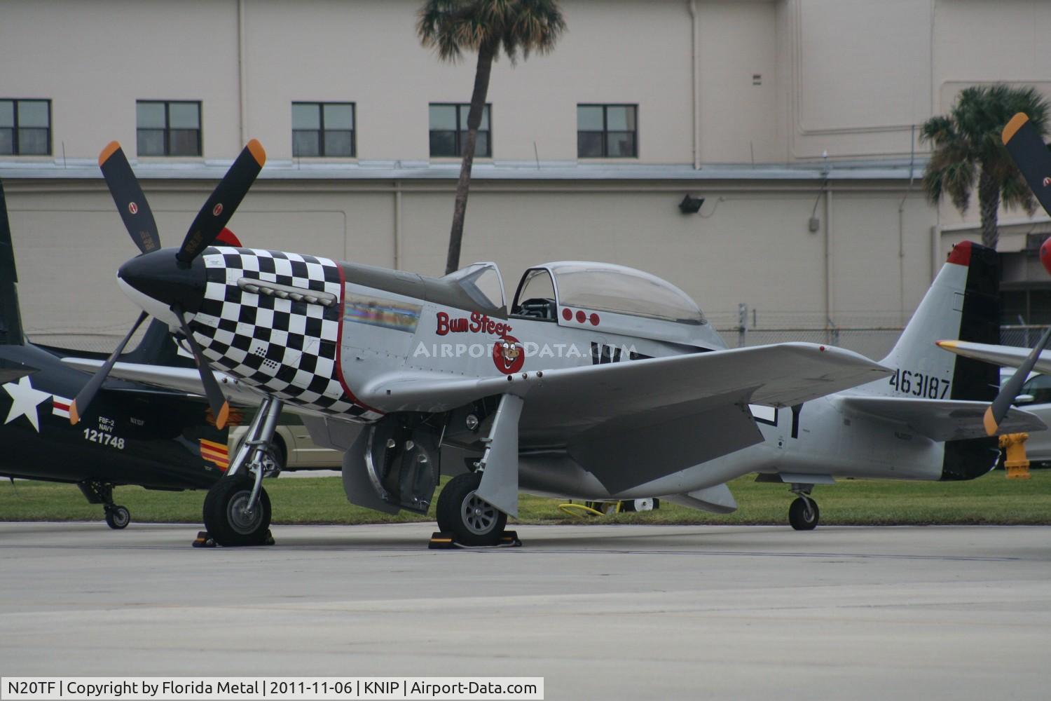 N20TF, 1967 North American (Cavalier) TF-51D Mustang C/N AF67-14866, NAS JAX 2011