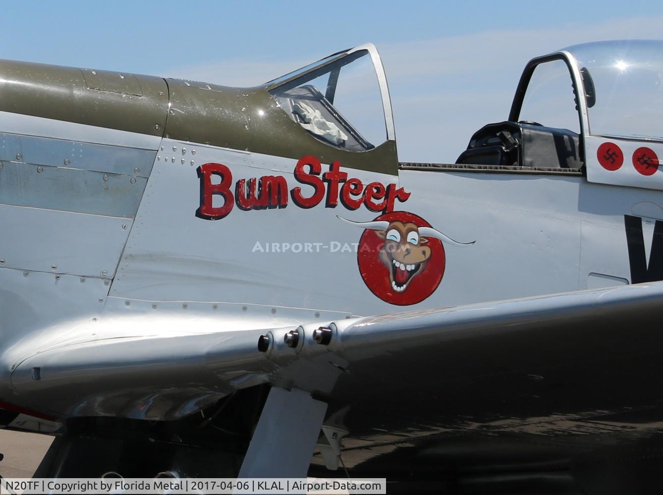 N20TF, 1967 North American (Cavalier) TF-51D Mustang C/N AF67-14866, Sun N Fun 2017