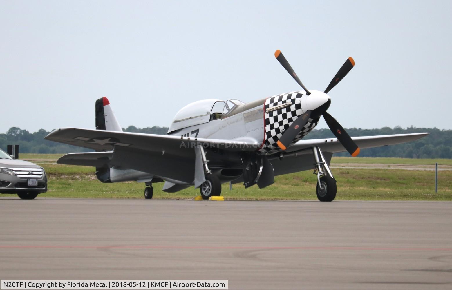 N20TF, 1967 North American (Cavalier) TF-51D Mustang C/N AF67-14866, MacDill 2018