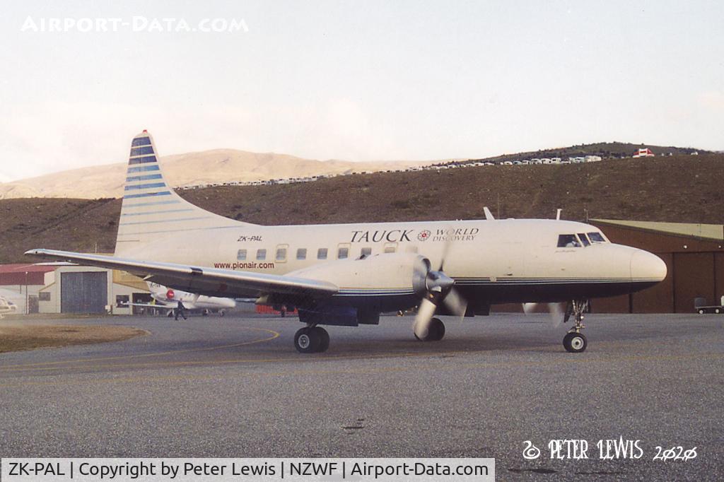 ZK-PAL, 1959 Convair 580 C/N 501, Pionair Adventures Ltd., Christchurch - 2004