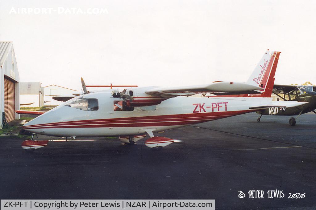 ZK-PFT, 2007 Partenavia P-68B C/N 42, Parakai Aviation Ltd., Kaukapakapa - 1995