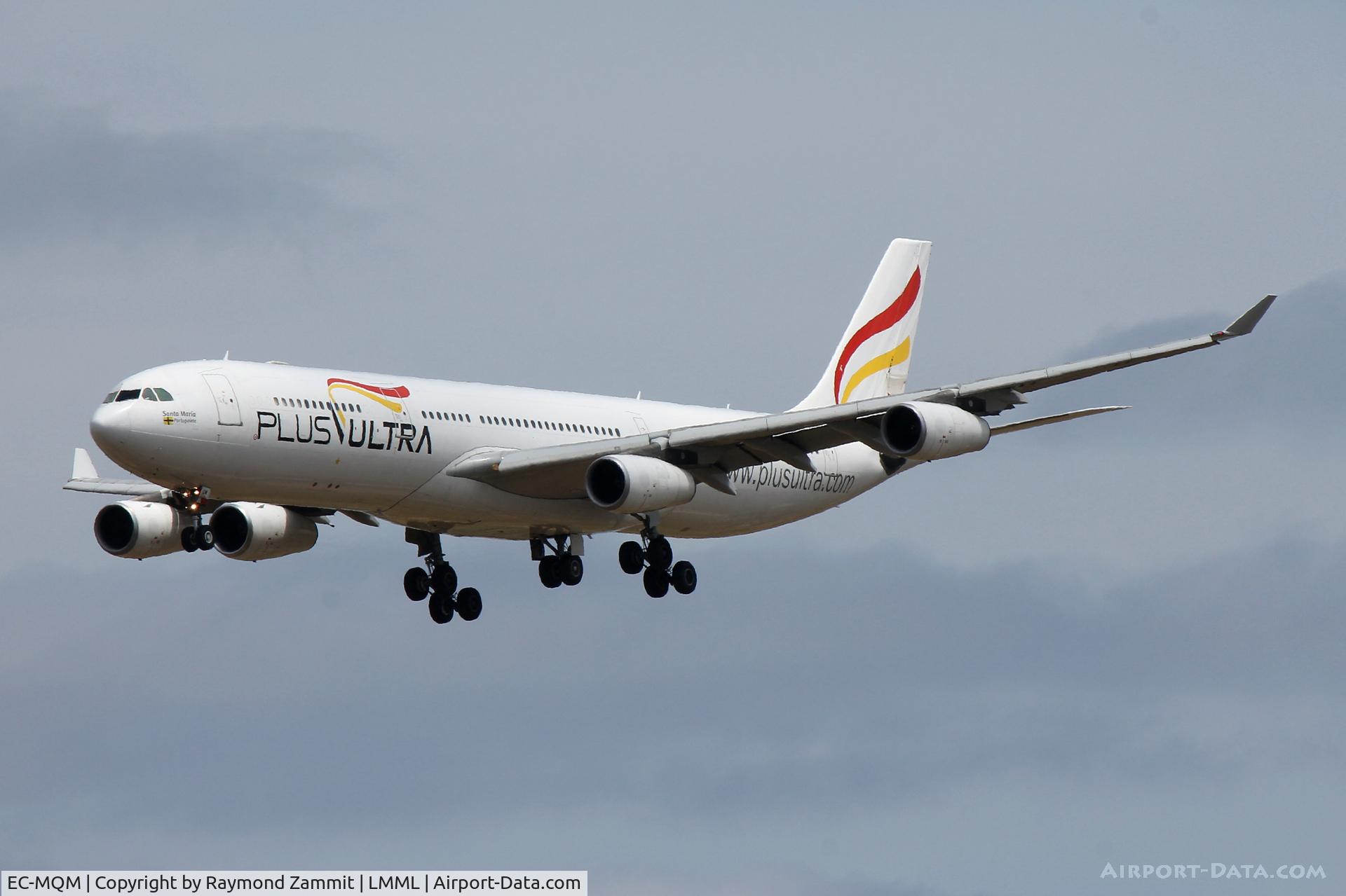 EC-MQM, 2001 Airbus A340-313X C/N 399, A340 EC-MQM PlusUltra