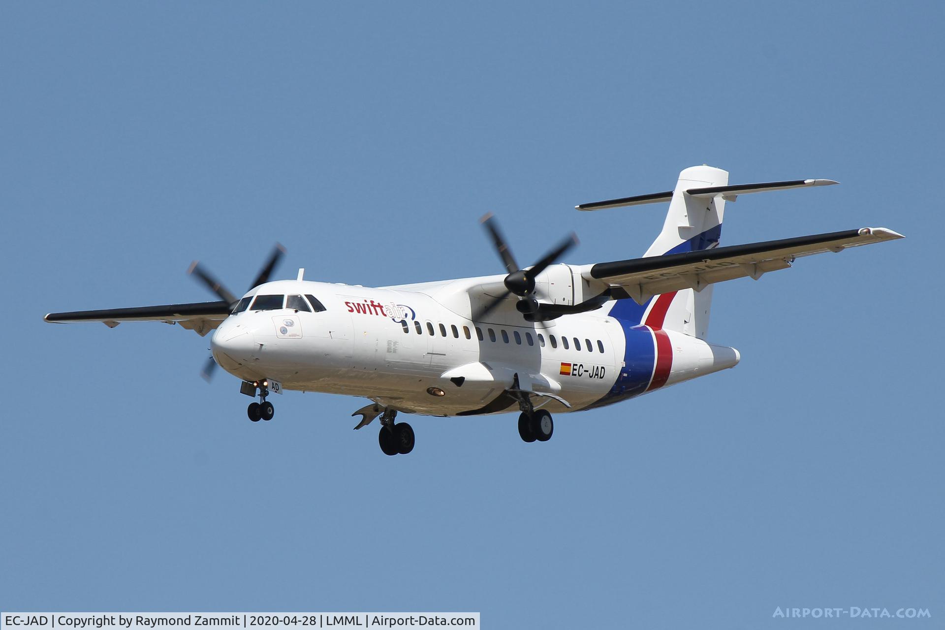 EC-JAD, 1992 ATR 42-201 C/N 321, ATR42 EC-JAD Swift Air