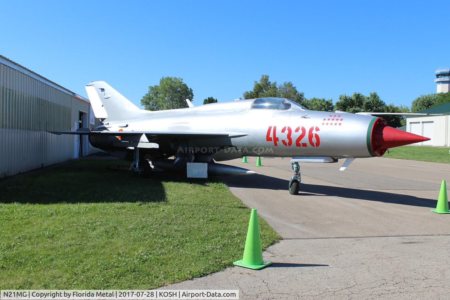 N21MG, 1965 Chengdu CJ-7IIA (J-7D) C/N 1603, Air Venture 2017