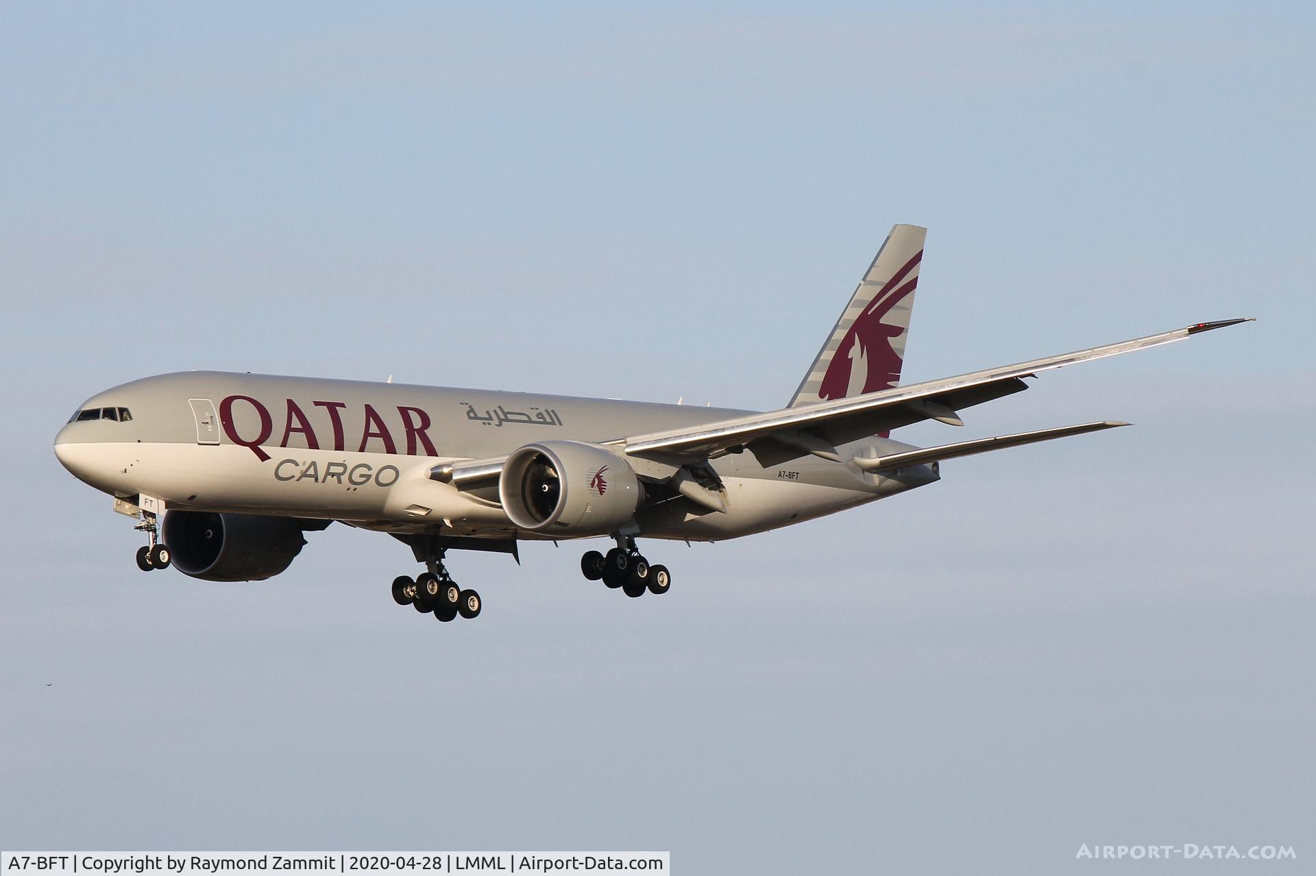 A7-BFT, 2019 Boeing 777-F C/N 66338, B777 A7-BFT Qatar Airways