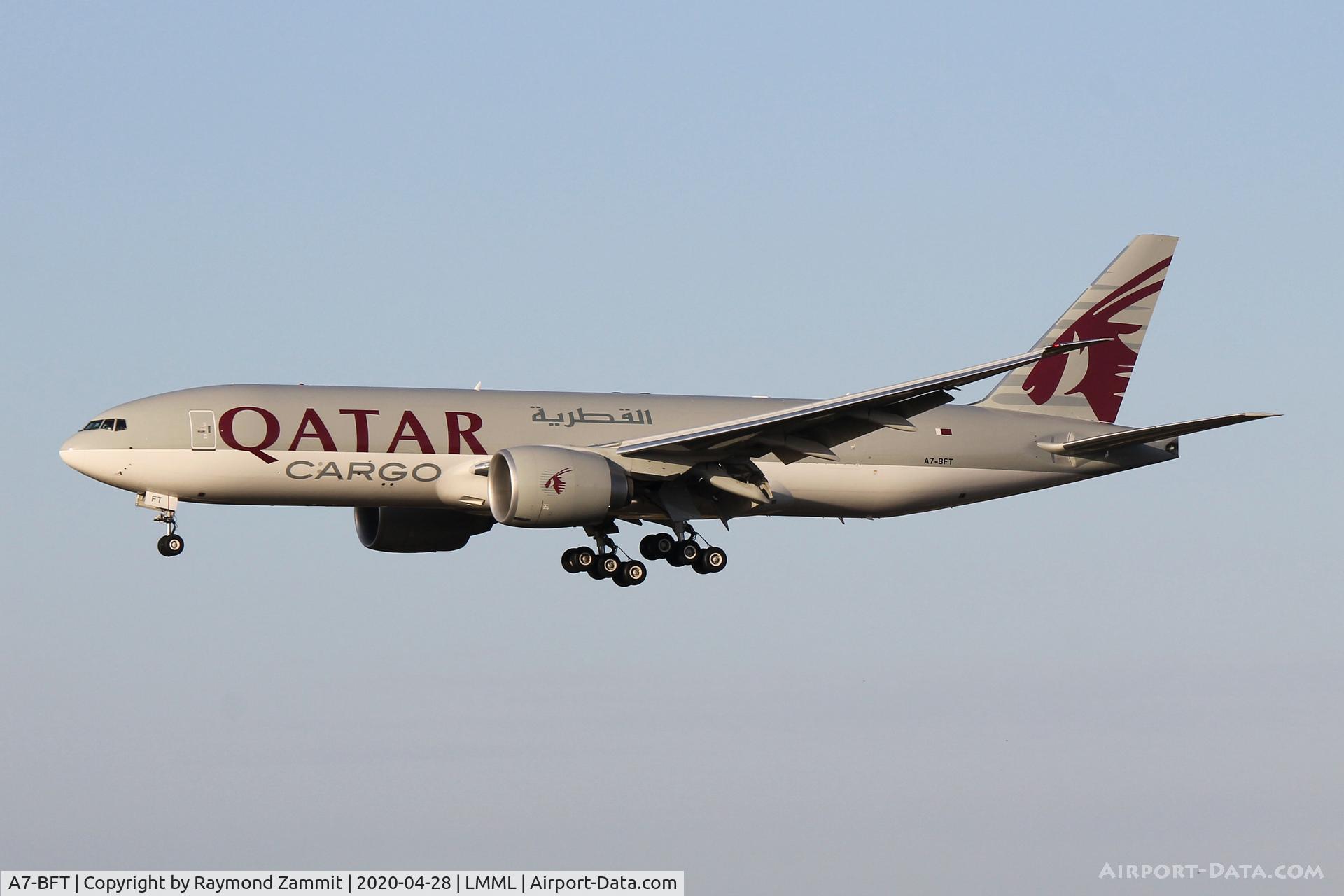 A7-BFT, 2019 Boeing 777-F C/N 66338, B777 A7-BFT Qatar Airways
