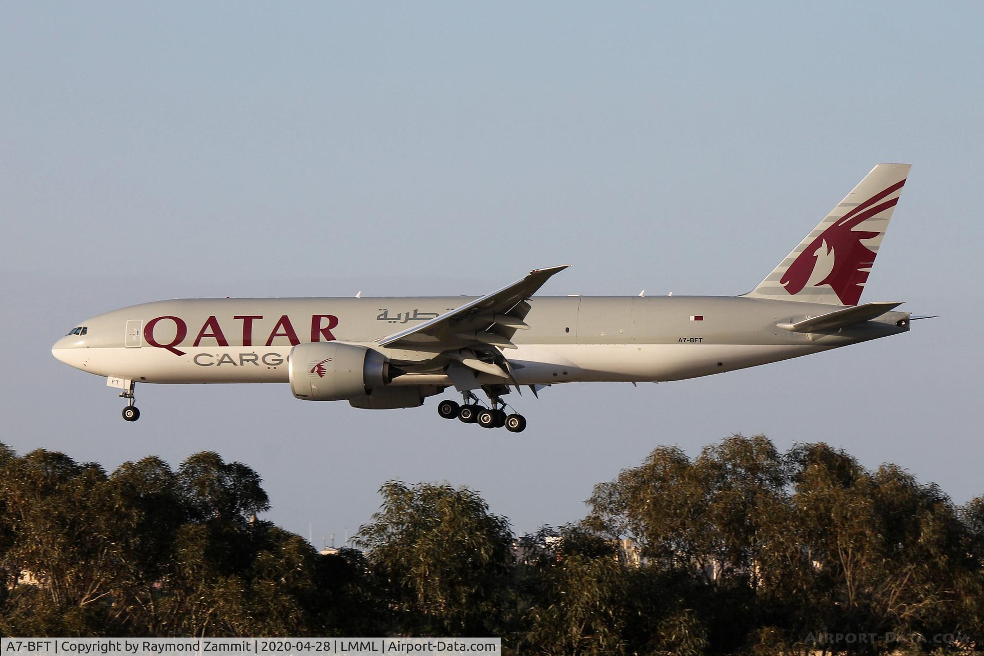 A7-BFT, 2019 Boeing 777-F C/N 66338, B777 A7-BFT Qatar Airways Cargo