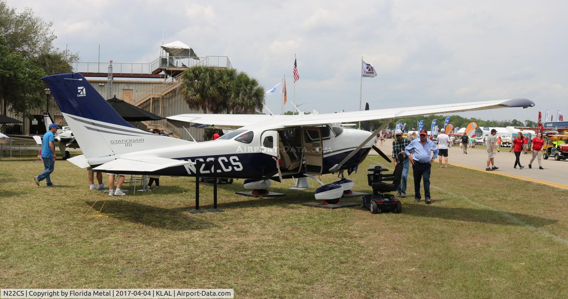 N22CS, 2017 Cessna T206H Turbo Stationair Turbo Stationair C/N T20609504, Sun N Fun 2017