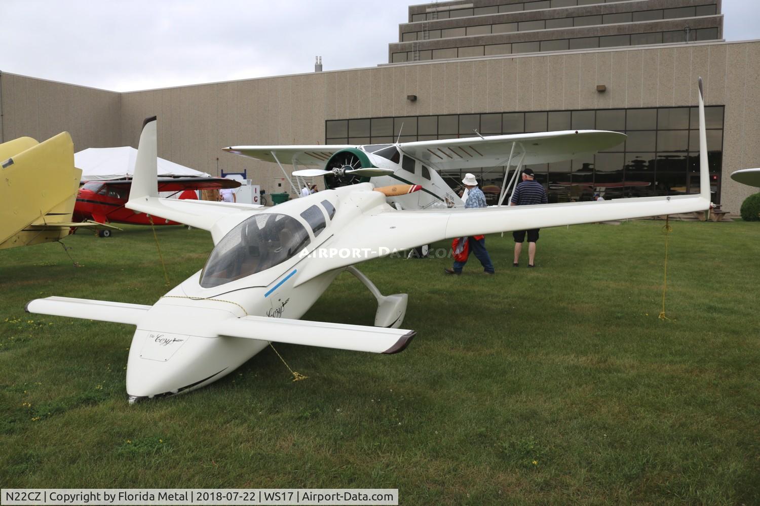 N22CZ, 1982 Co-Z Cozy C/N 1 (N22CZ), EAA Museum