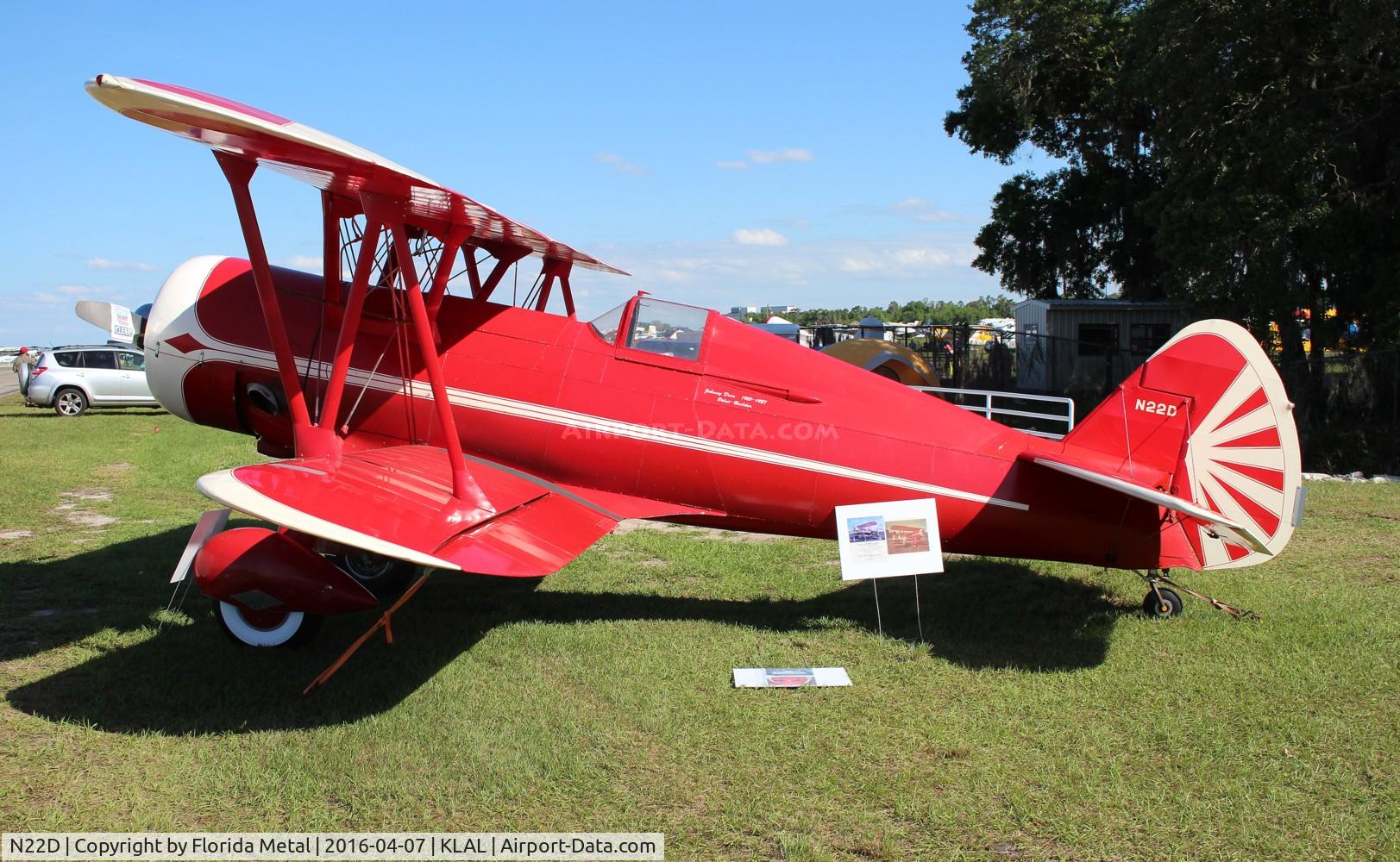 N22D, 1942 Boeing A75N1(PT17) C/N 75-2910, Sun N Fun 2016