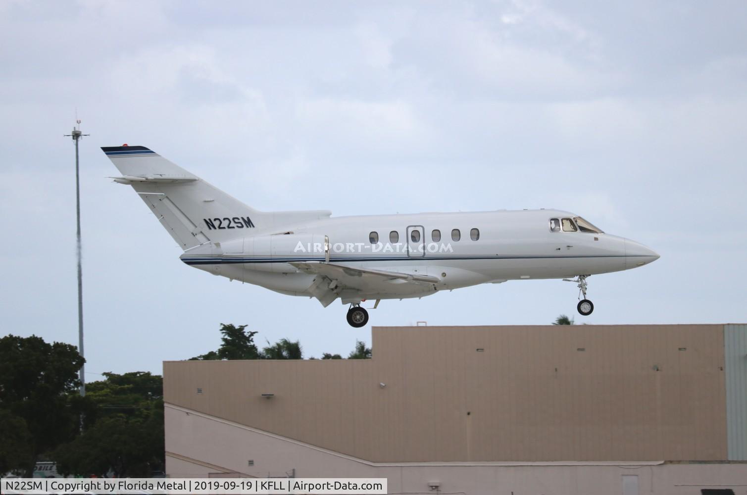N22SM, 2004 Raytheon Hawker 800XP C/N 258655, FLL 2019