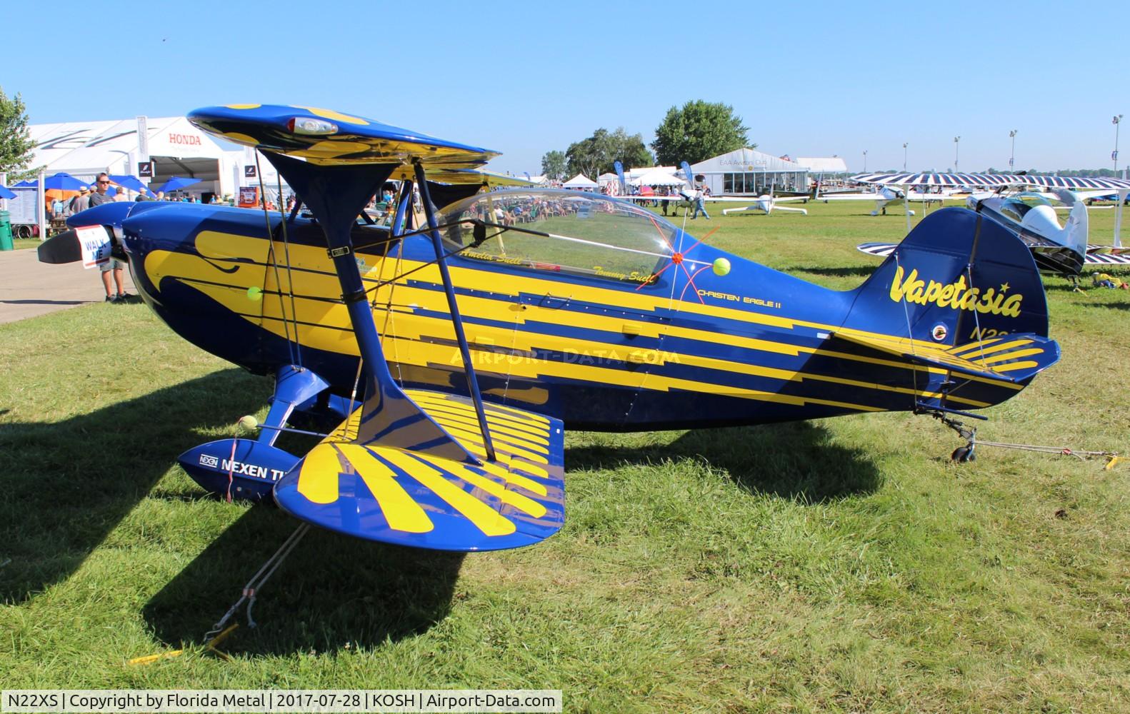 N22XS, 1998 Christen Eagle II C/N CM-001, Air Venture 2017