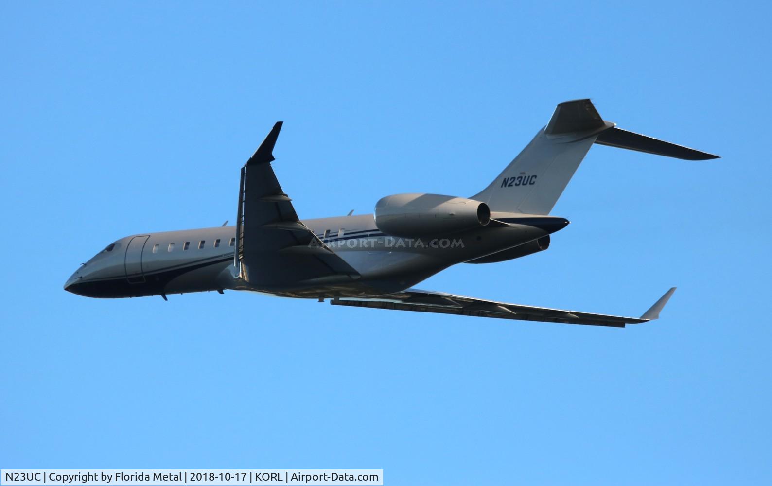 N23UC, 2000 Bombardier BD-700-1A10 Global Express C/N 9064, NBAA 2018