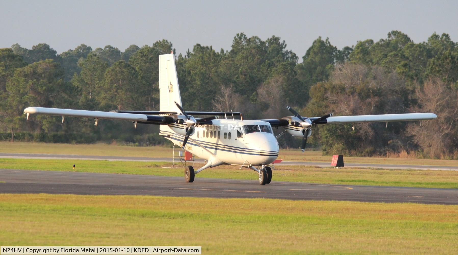 N24HV, 1968 De Havilland Canada DHC-6-100 Twin Otter C/N 109, Skydive Deland