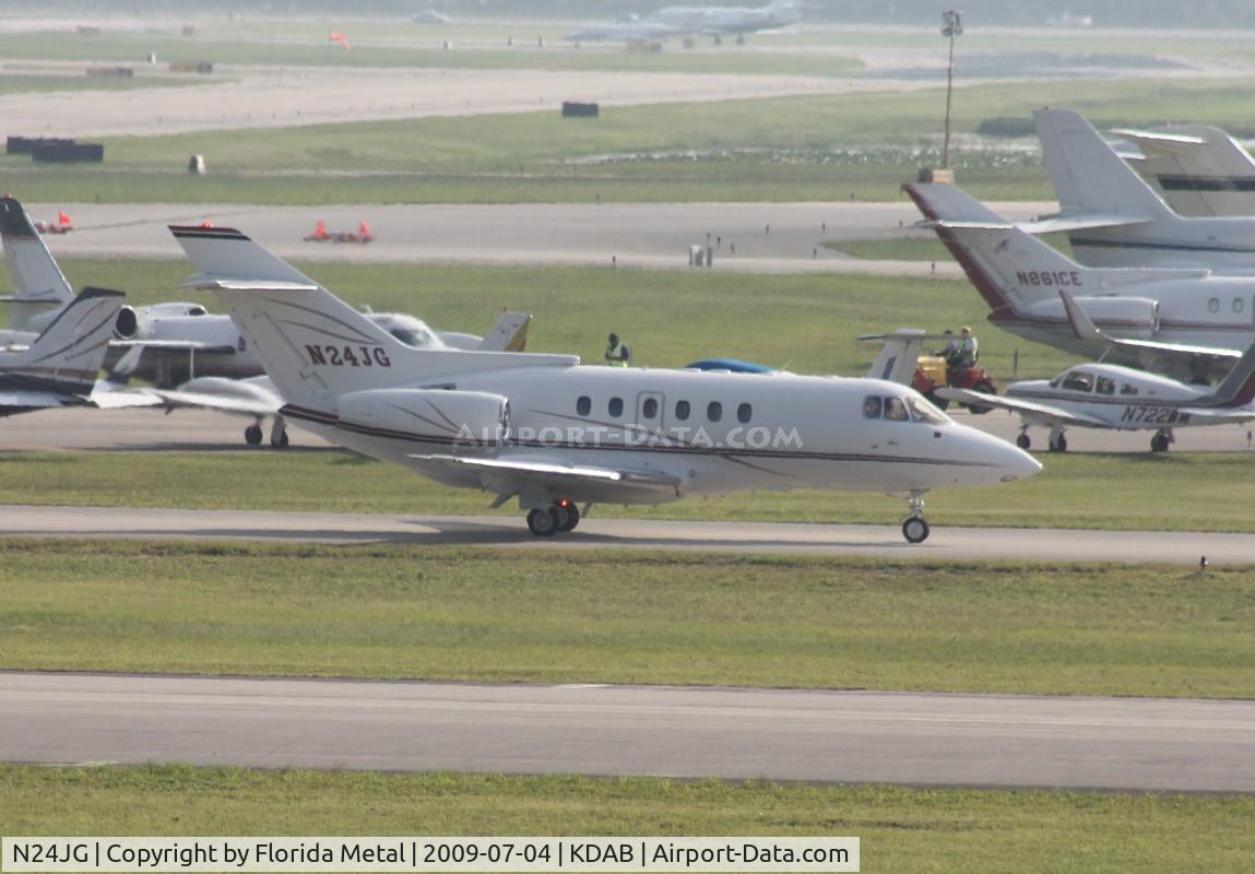 N24JG, British Aerospace BAe.125 Series 800A C/N 258170, DAB 2009