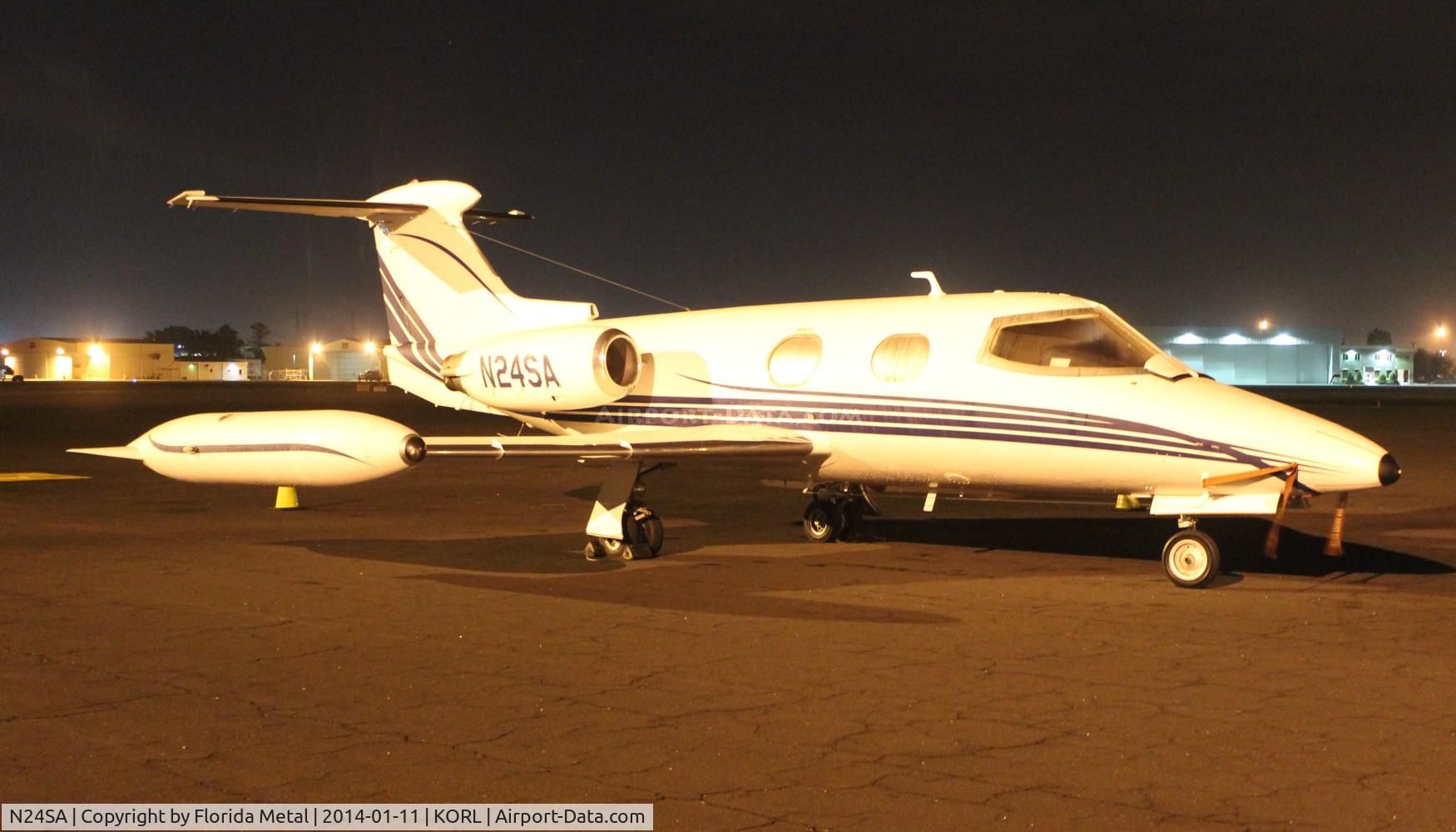 N24SA, 1966 Learjet Inc 24 C/N 24-117, ORL 2014