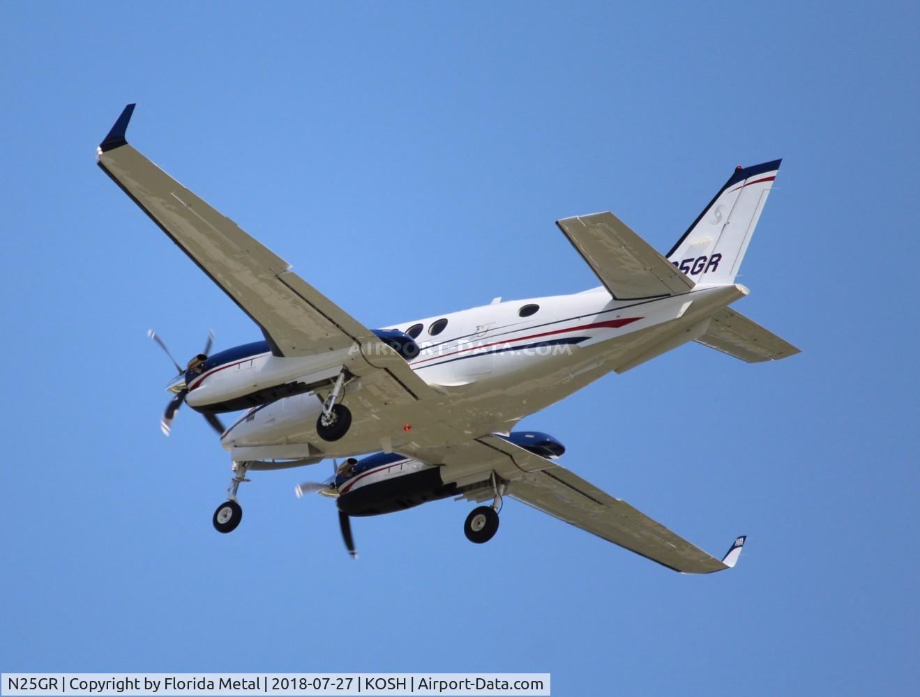 N25GR, 1996 Raytheon C90A King Air C/N LJ-1440, Air Venture 2018