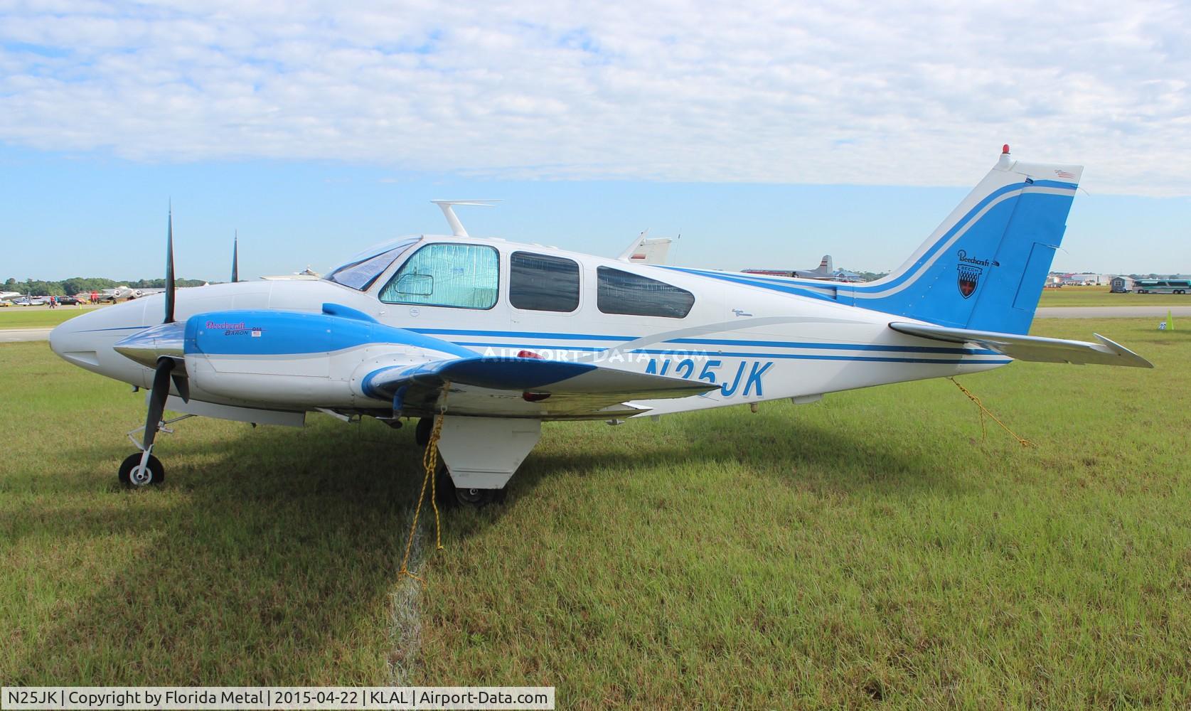 N25JK, 1968 Beech D55 Baron C/N TE-533, Sun N fun 2015
