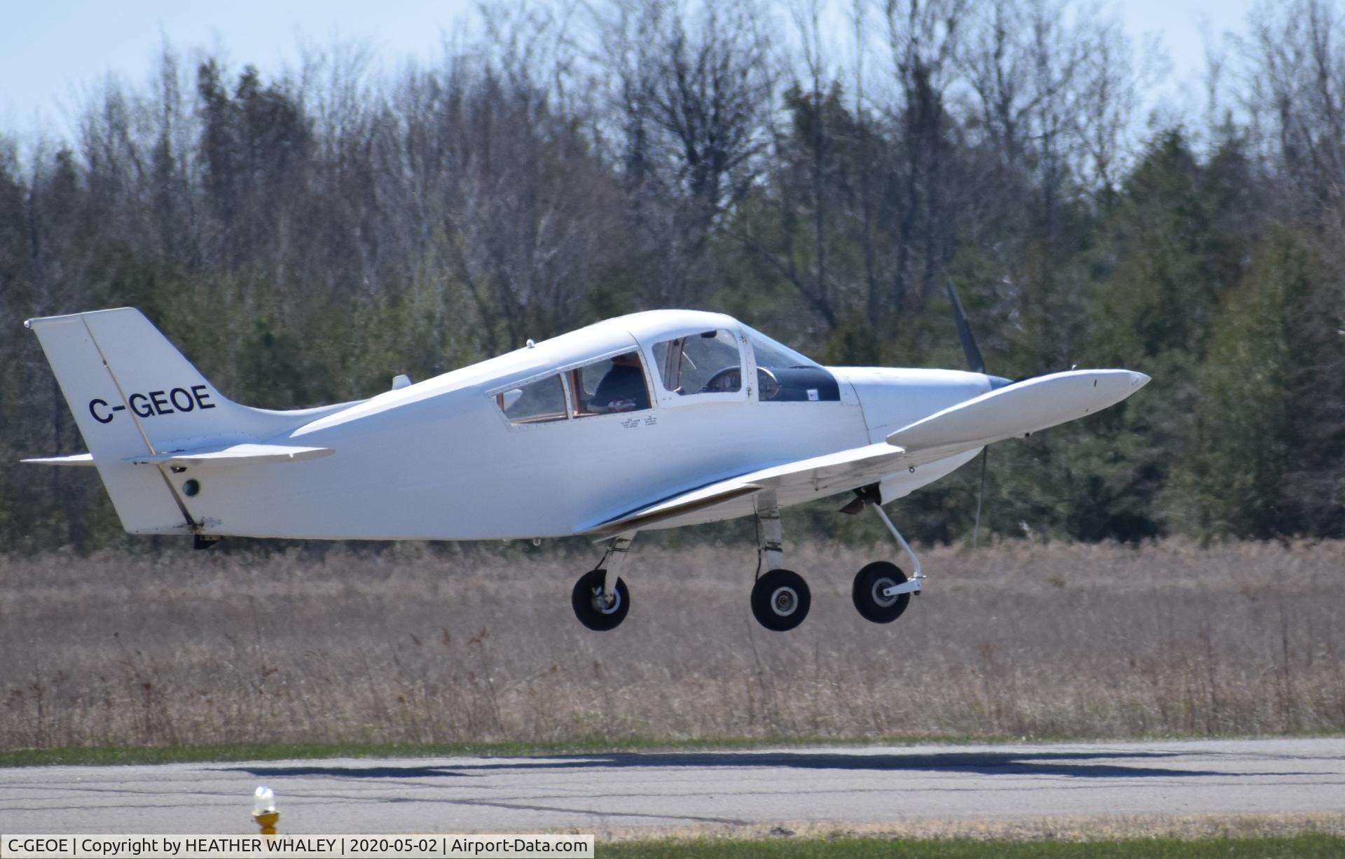 C-GEOE, 1981 Cavalier SA102.5 C/N 7427LF, Coming in to land SFFC