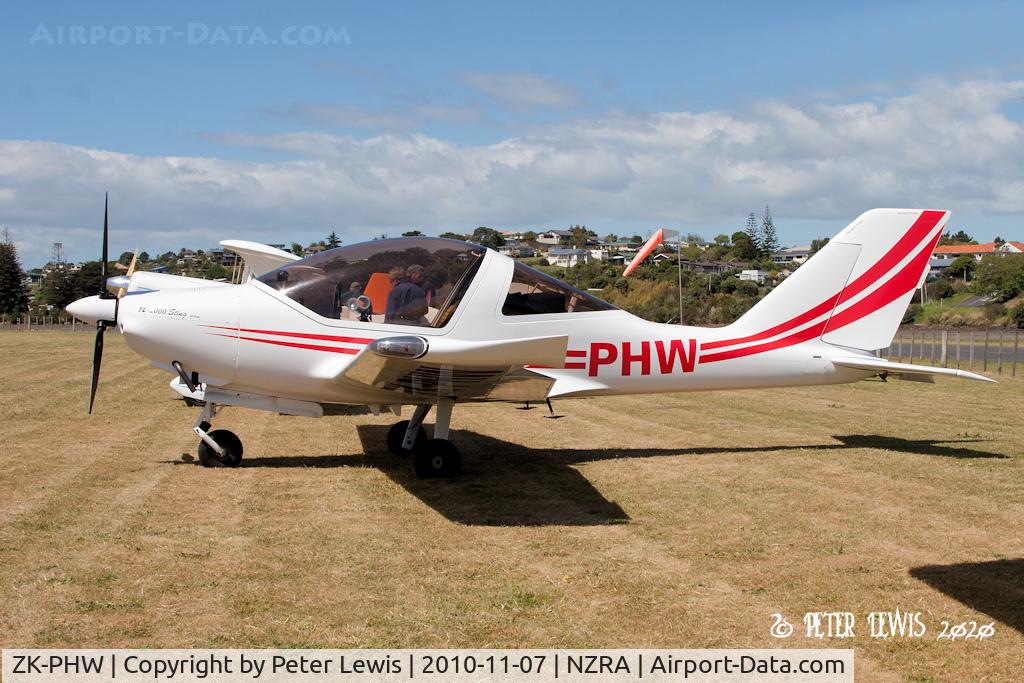 ZK-PHW, TL Ultralight TL-2000 Sting C/N 04ST91, Third Generation Ltd., Auckland
