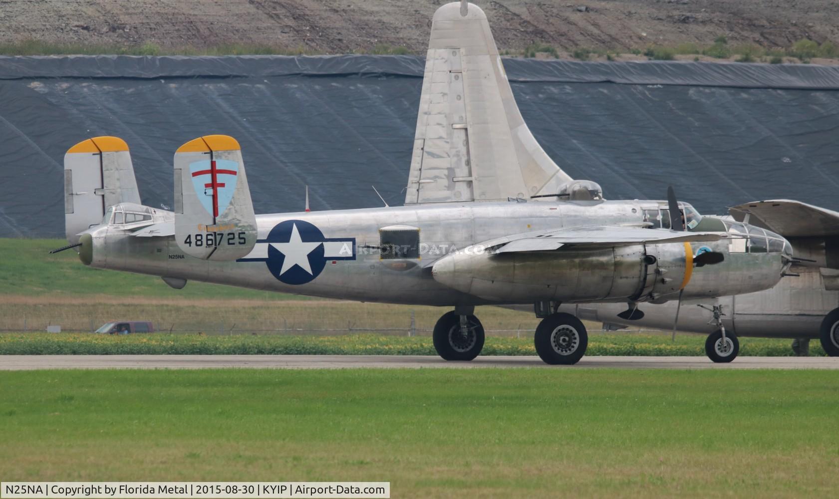 N25NA, 1944 North American B-25J Mitchell Mitchell C/N 108-47479, Thunder Over Michigan 2015
