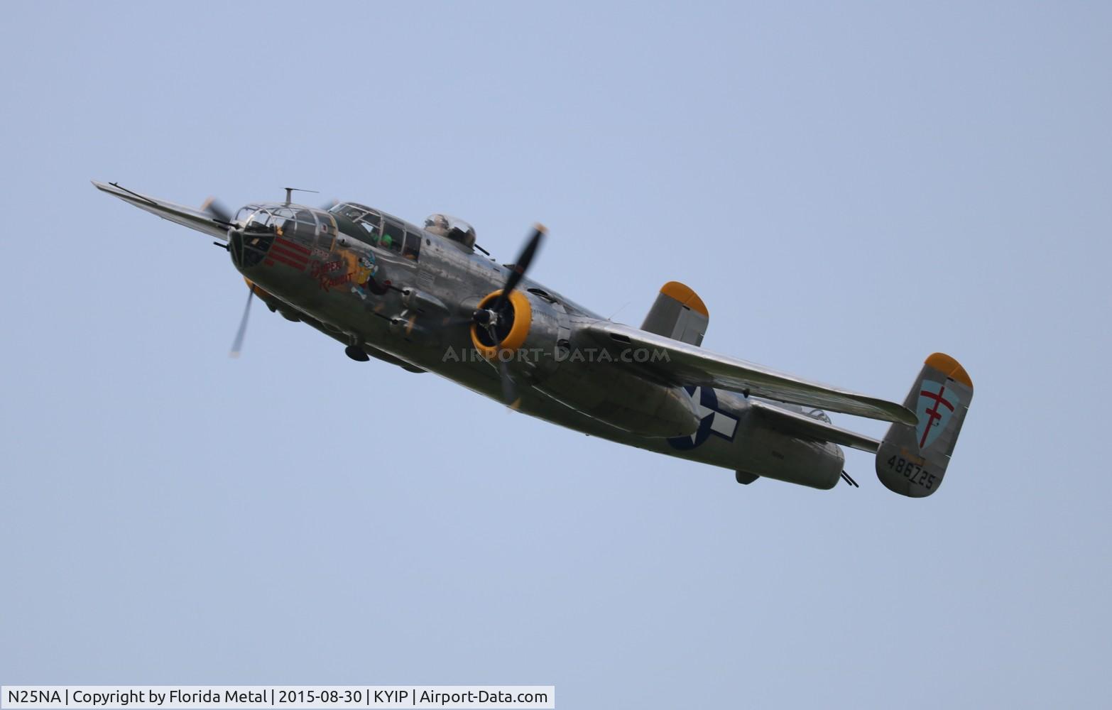 N25NA, 1944 North American B-25J Mitchell Mitchell C/N 108-47479, Thunder Over Michigan 2015