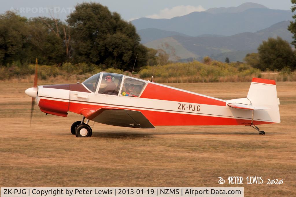 ZK-PJG, Jodel D-11 C/N AACA/294, T R Leighton, Motueka