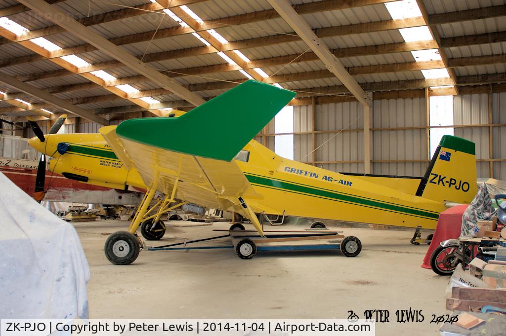 ZK-PJO, 1985 Zlin Z-37T Agro-Turbo C/N 004, Kairanga Aviation Ltd., Palmerston North
Kairanga airstrip