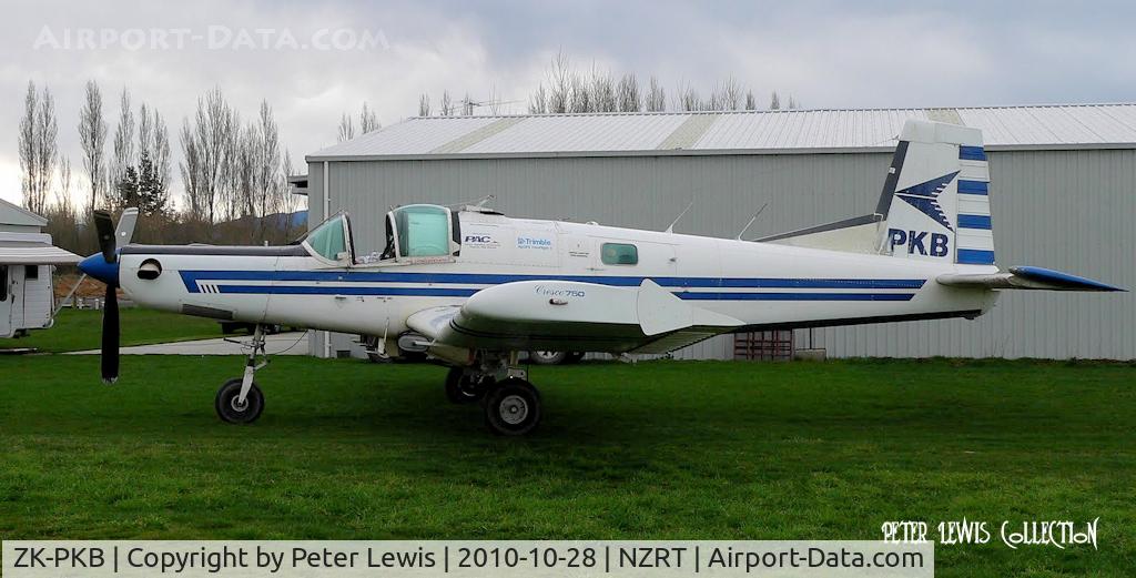 ZK-PKB, Pacific Aerospace Cresco 08-600 C/N 022, Aerial Sowing Ltd., Hawarden