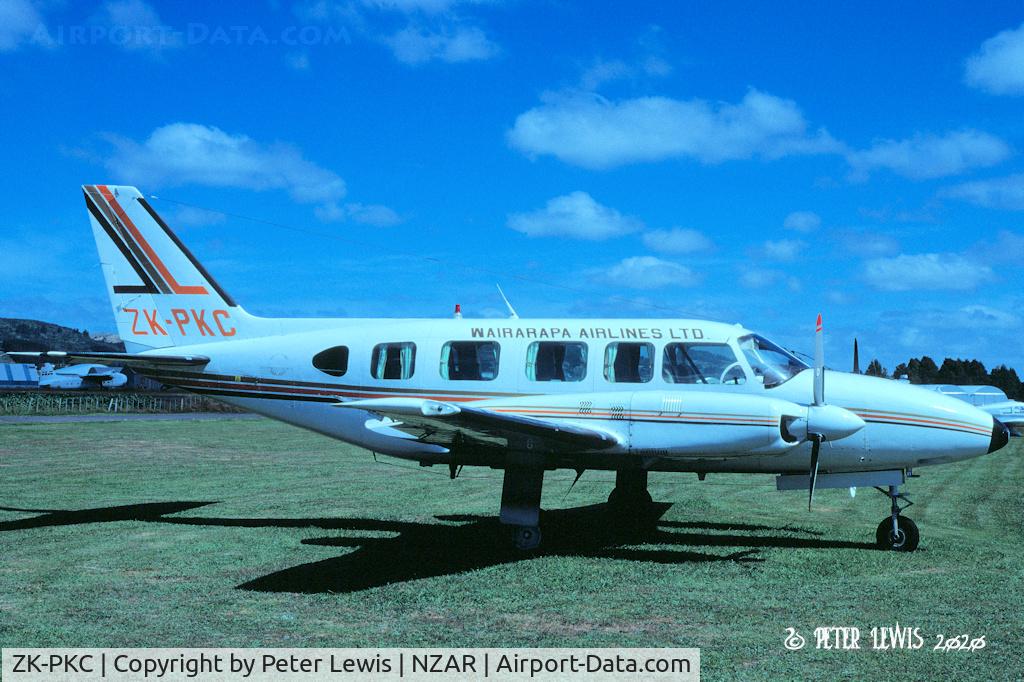 ZK-PKC, 1974 Piper PA-31-350 Chieftain C/N 31-7405207, Wairarapa Airlines Ltd., Masterton