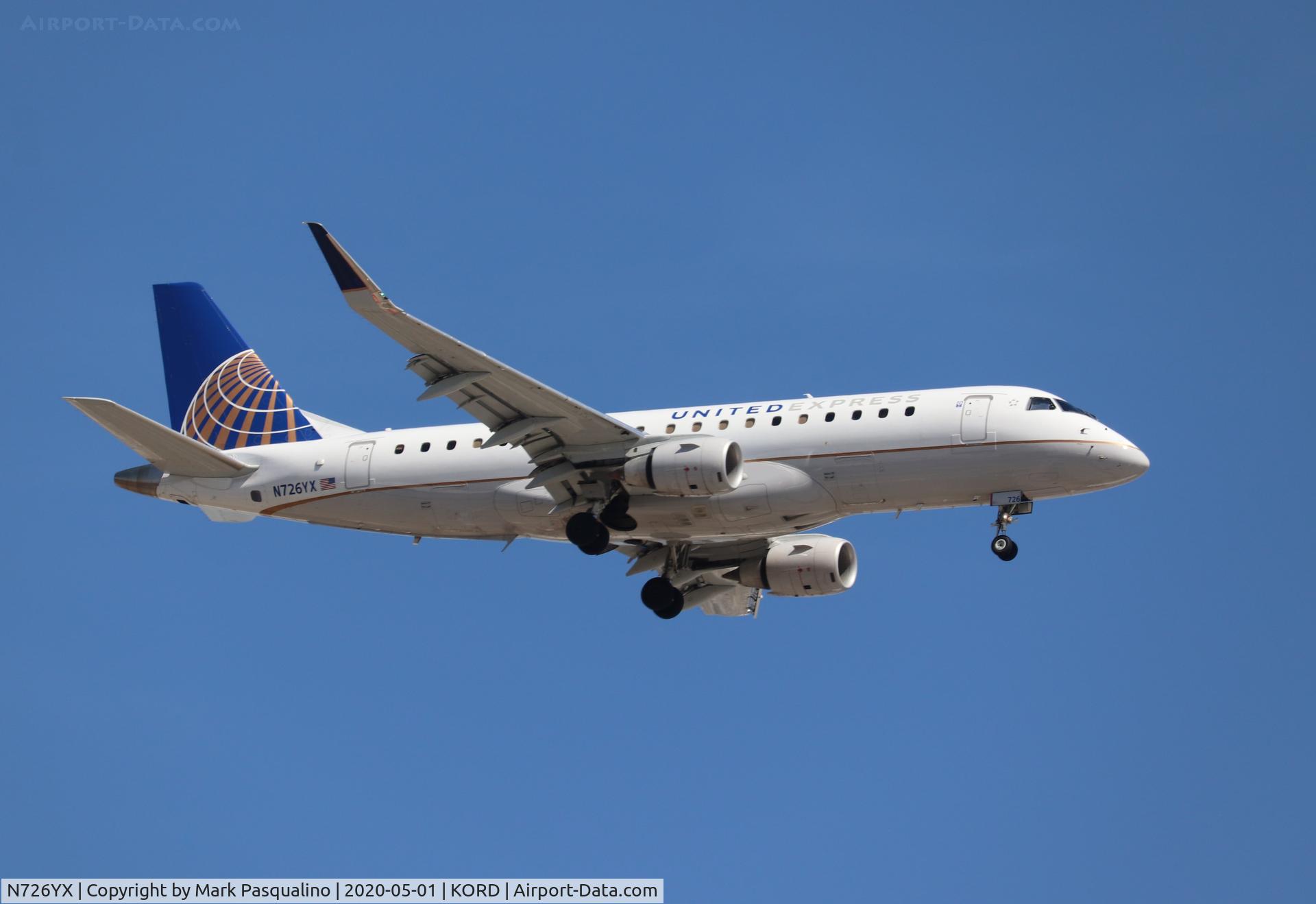 N726YX, 2015 Embraer 175LR (ERJ-170-200LR) C/N 17000507, ERJ-170-200LR