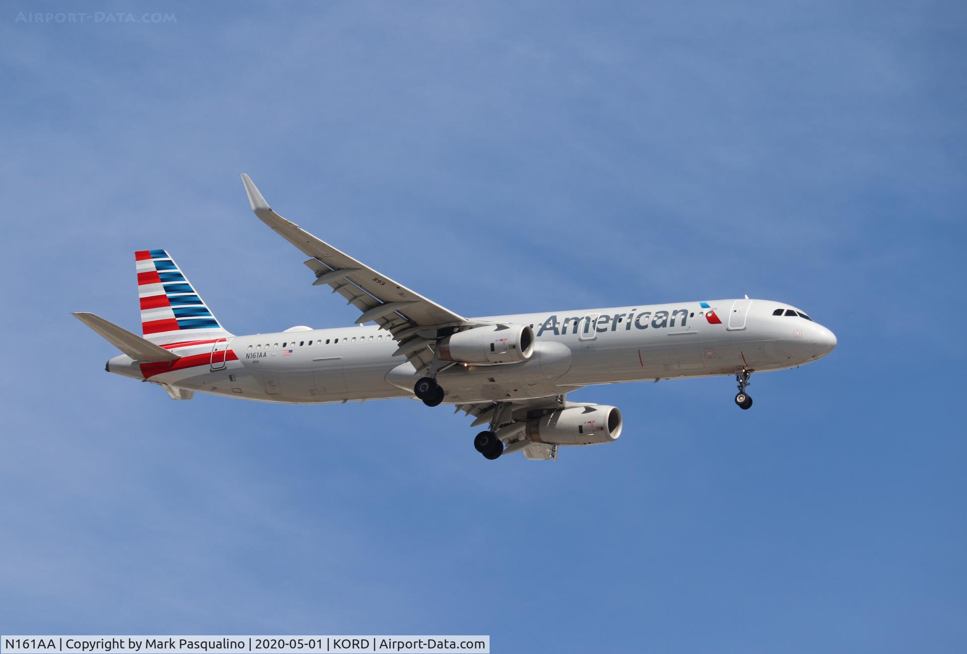 N161AA, 2016 Airbus A321-231 C/N 7085, Airbus A321-231