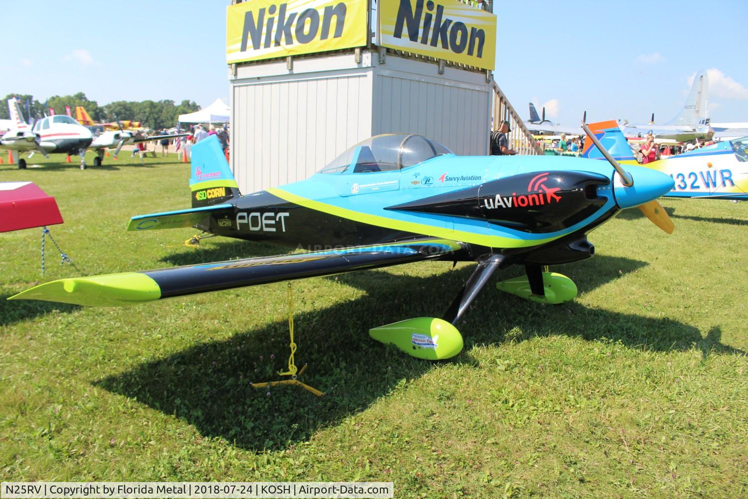 N25RV, 1990 Vans RV-3A C/N 11086, Air Venture 2018