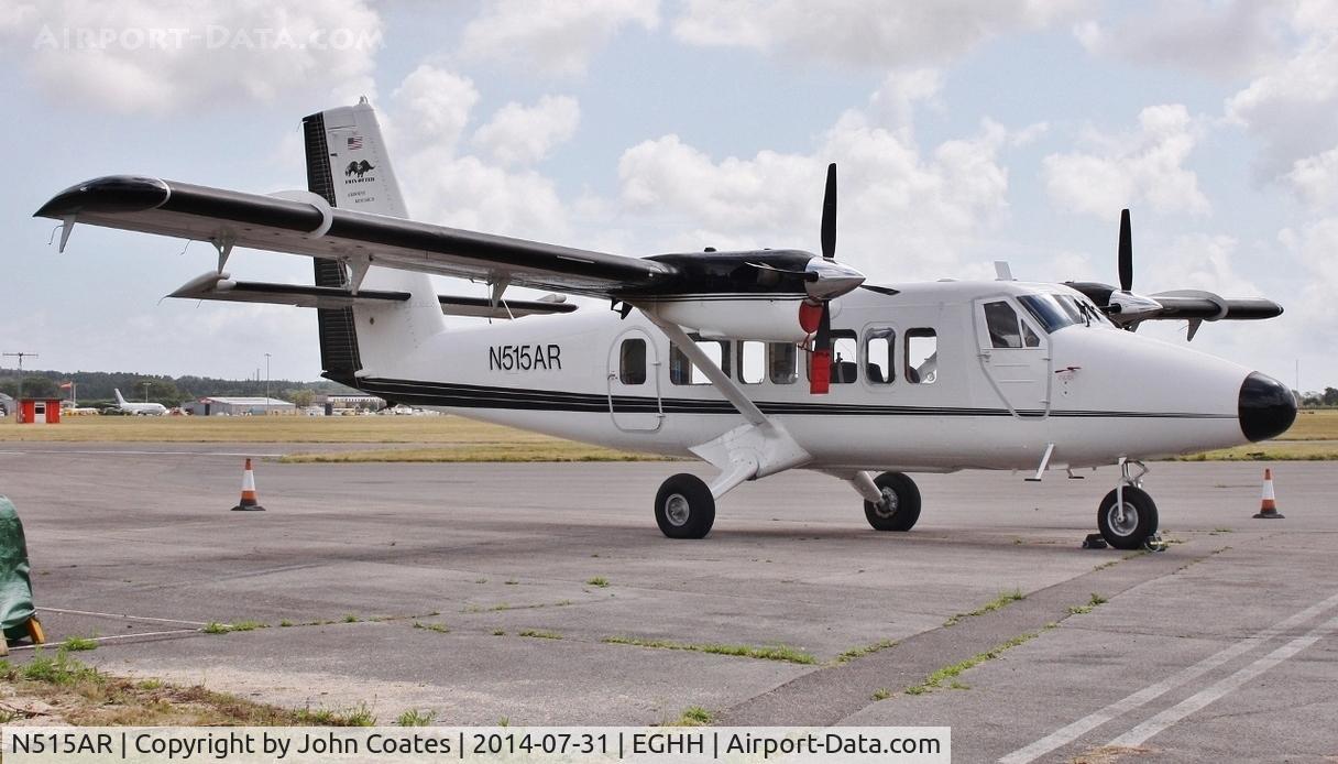 N515AR, 1976 De Havilland Canada DHC-6-300 Twin Otter C/N 515, Parked at Signatures