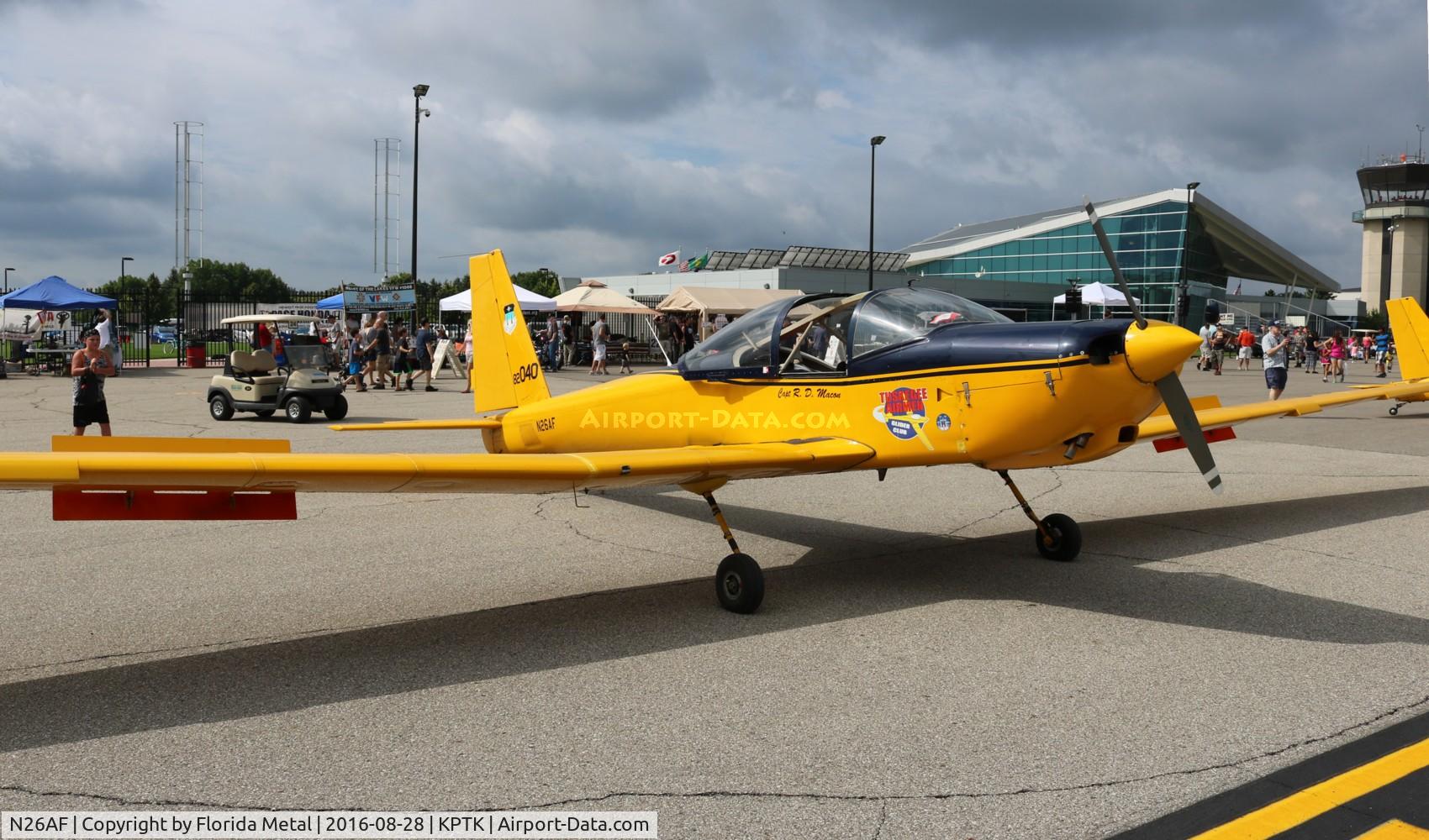 N26AF, 1983 Schweizer SGM2-37 C/N 6, Pontiac 2016