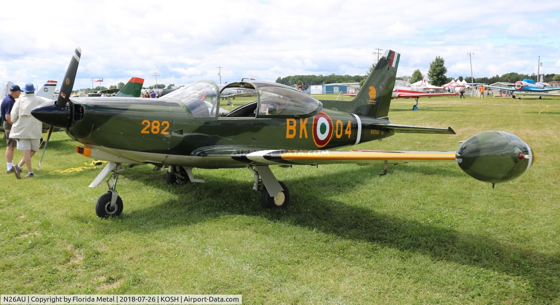 N26AU, 1979 SIAI-Marchetti SF-260C C/N 282/37-002, Air Venture 2018