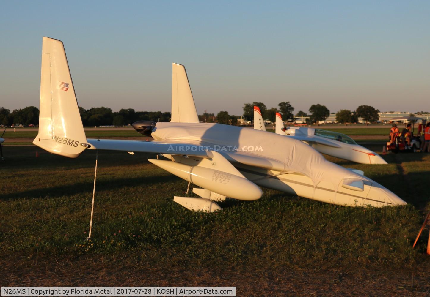N26MS, 1980 Rutan Long-EZ C/N 115, Air Venture 2017