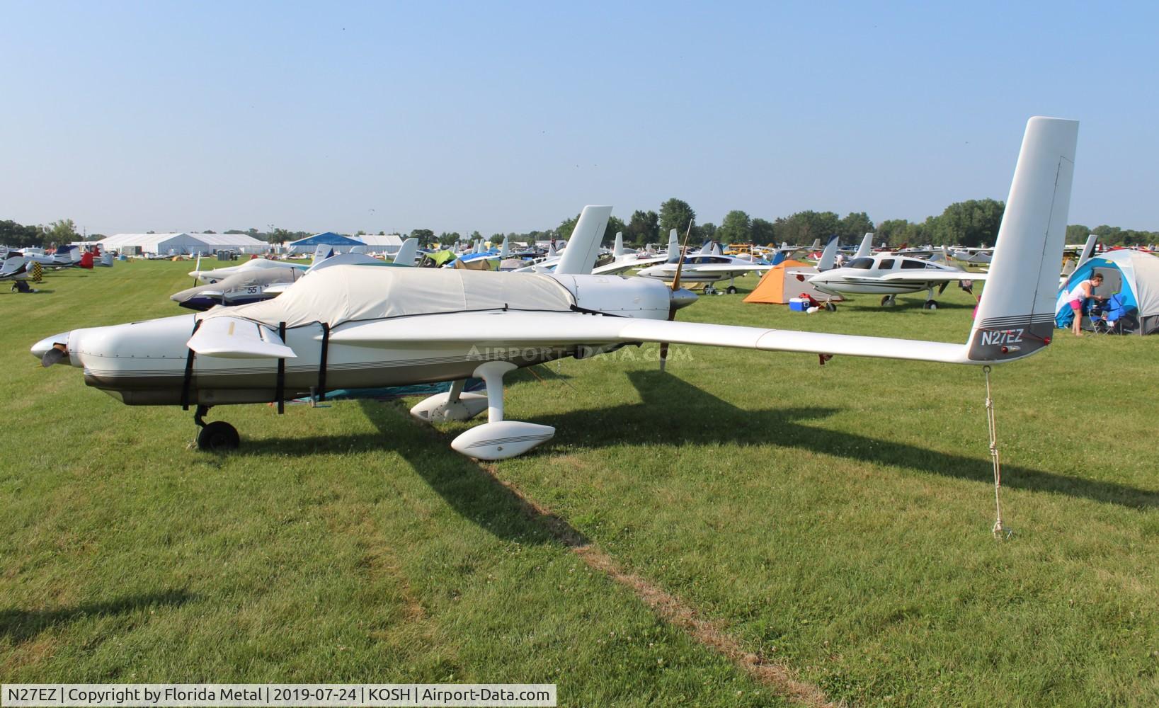 N27EZ, 1988 Rutan Defiant C/N 13, Air Venture 2019