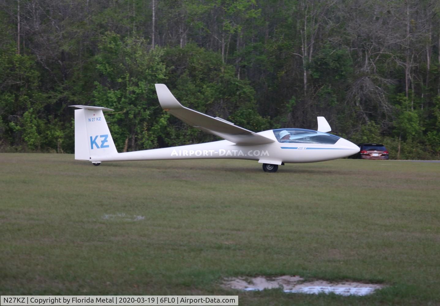 N27KZ, 2008 Dg Flugzeugbau LS8-S C/N 8525, Senior Soaring Championship 2020