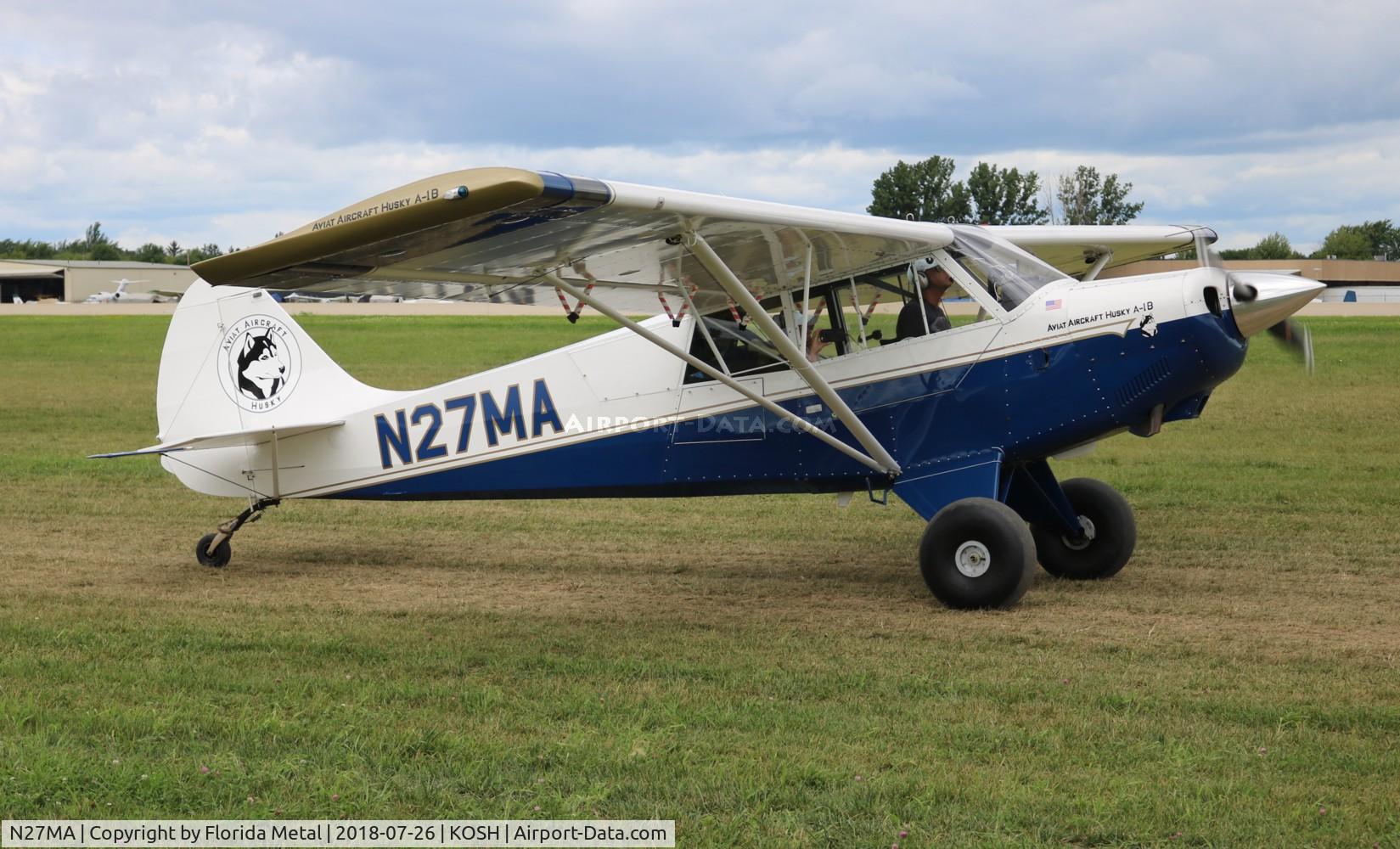 N27MA, 2007 Aviat A-1B Husky C/N 2397, Air Venture 2018