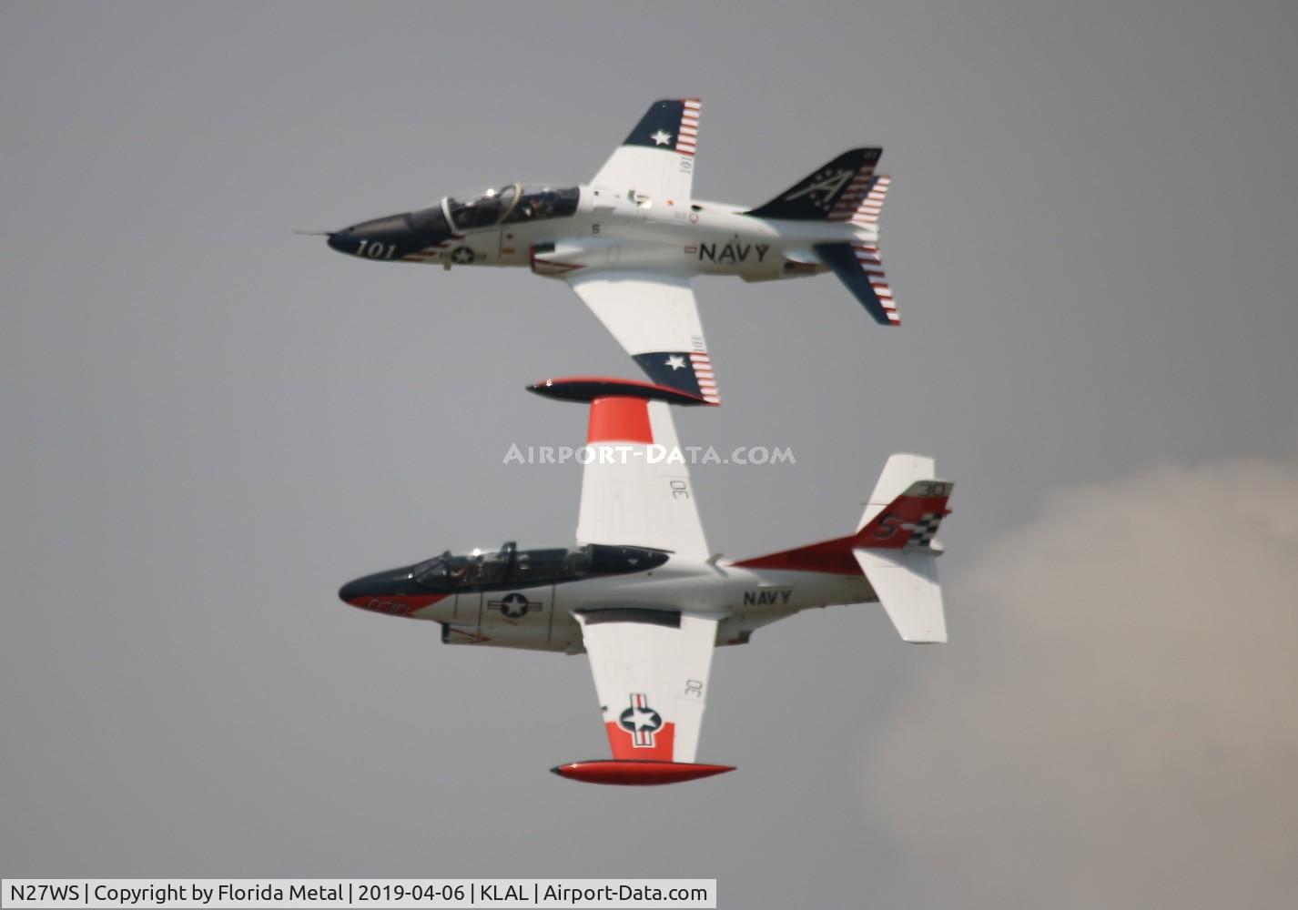 N27WS, North American T-2B Buckeye C/N 310-30, Sun N Fun 2019