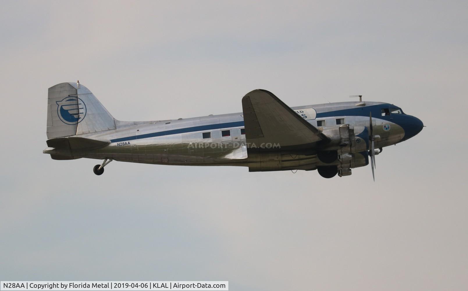 N28AA, 1940 Douglas DC-3A C/N 2239, Sun N fun 2019