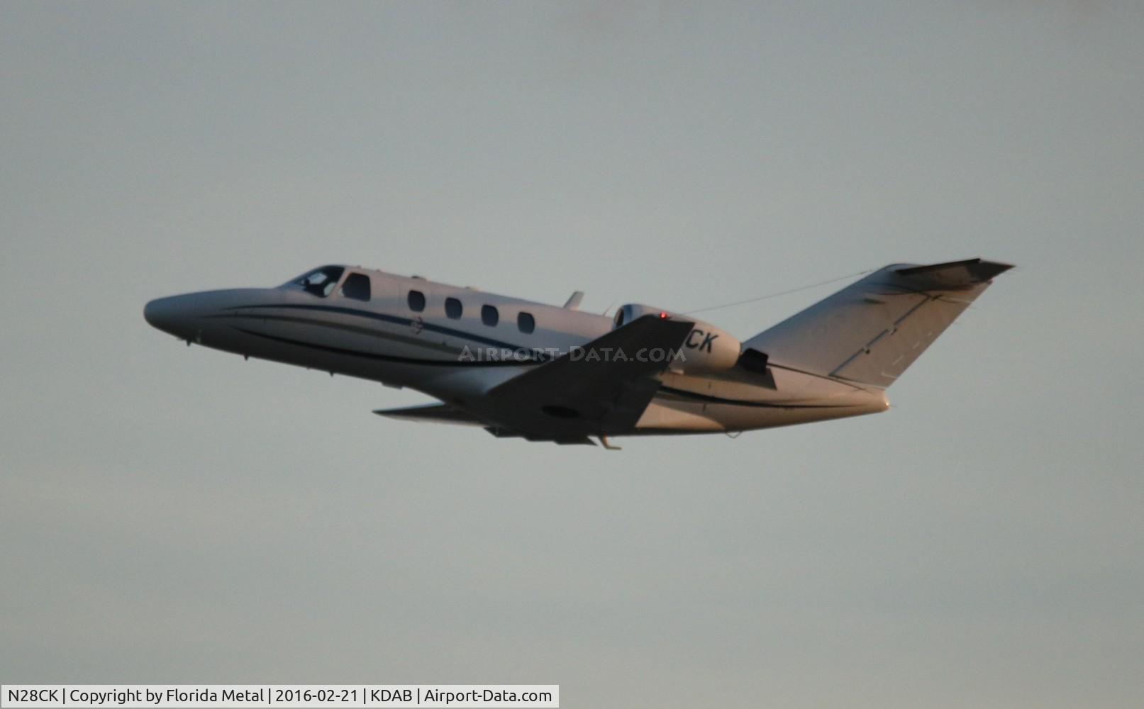 N28CK, 1997 Cessna 525 CitationJet CJ1 C/N 525-0210, DAB 2016