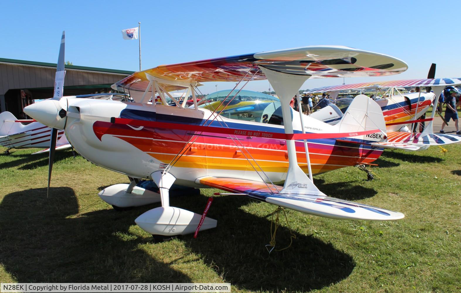 N28EK, 1986 Christen Eagle II C/N 0001 (N28EK), Air Venture 2017