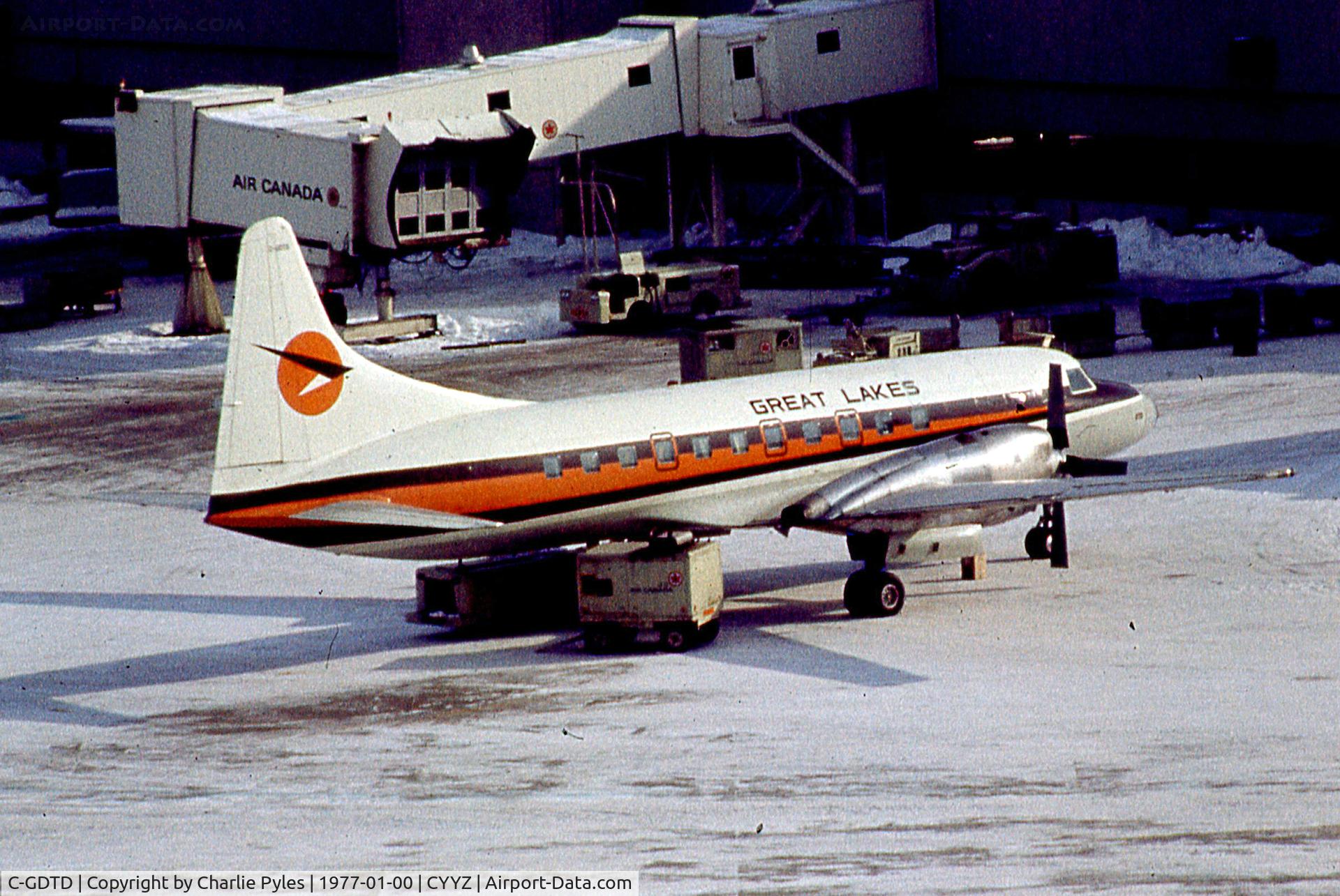 C-GDTD, 1952 Convair 580 C/N 028, Ex N73118 Of Lake Central became N5840 with AL then C-GDTD
