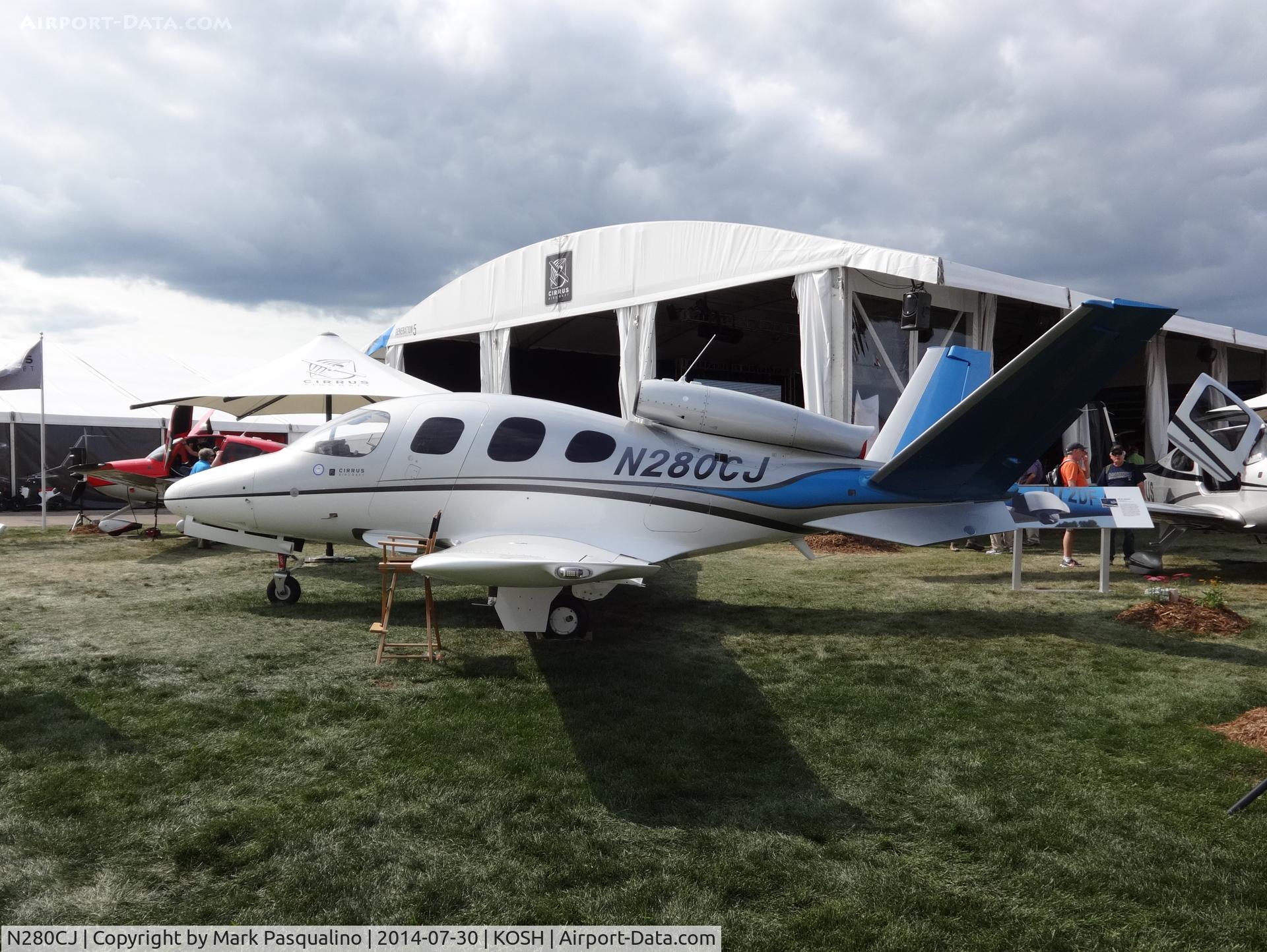 N280CJ, 2008 Cirrus SF50 Vision C/N 0001, Cirrus SF50