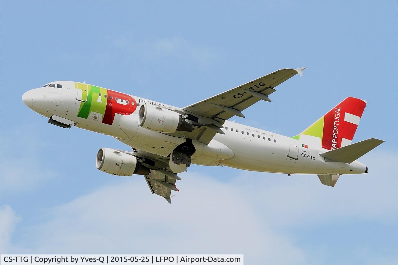 CS-TTG, 1998 Airbus A319-111 C/N 906, Airbus A319-111, Take off rwy 24, Paris-Orly airport (LFPO-ORY)