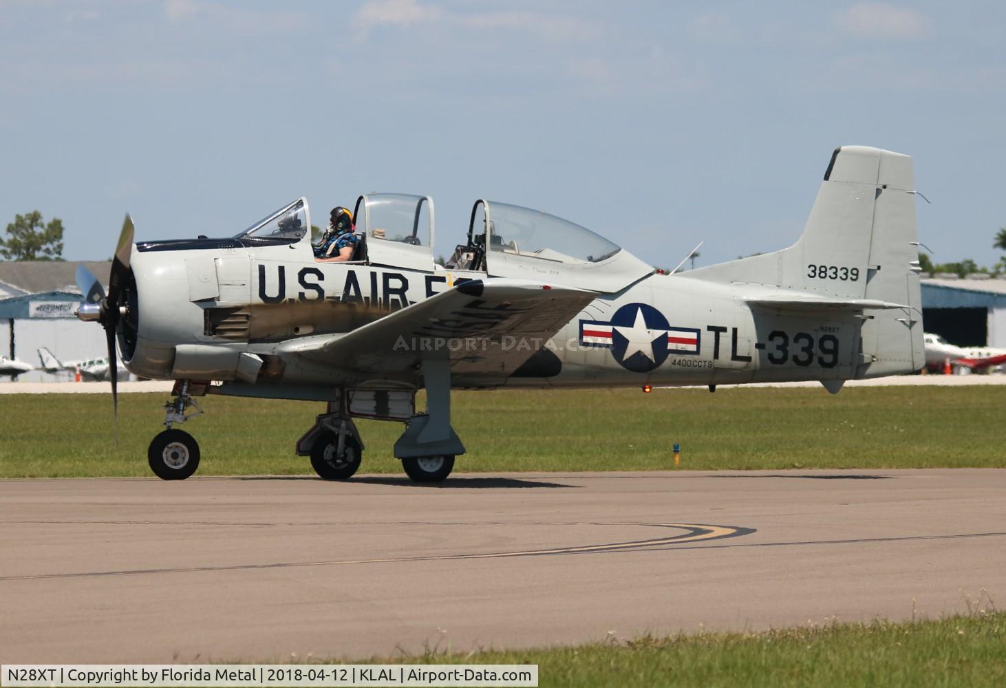 N28XT, 1958 North American T-28B Trojan C/N 200-410 (138339), Sun N fun 2018